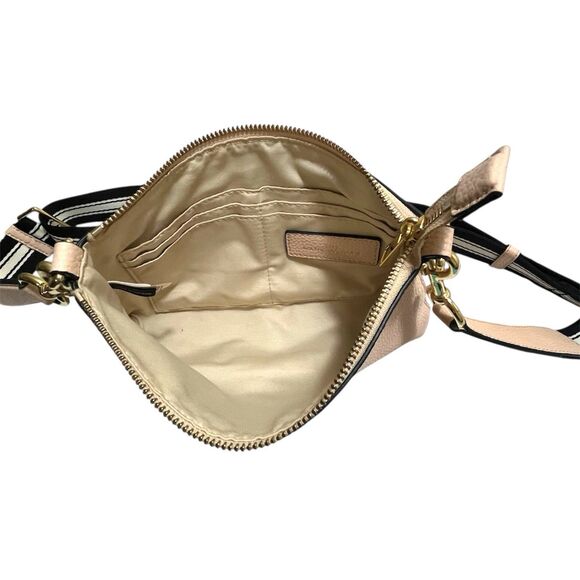 Marc Jacobs The Swifty Pebbled Pale Rose Pink Crossbody Bag Adjustable Strap - Picture 8 of 15